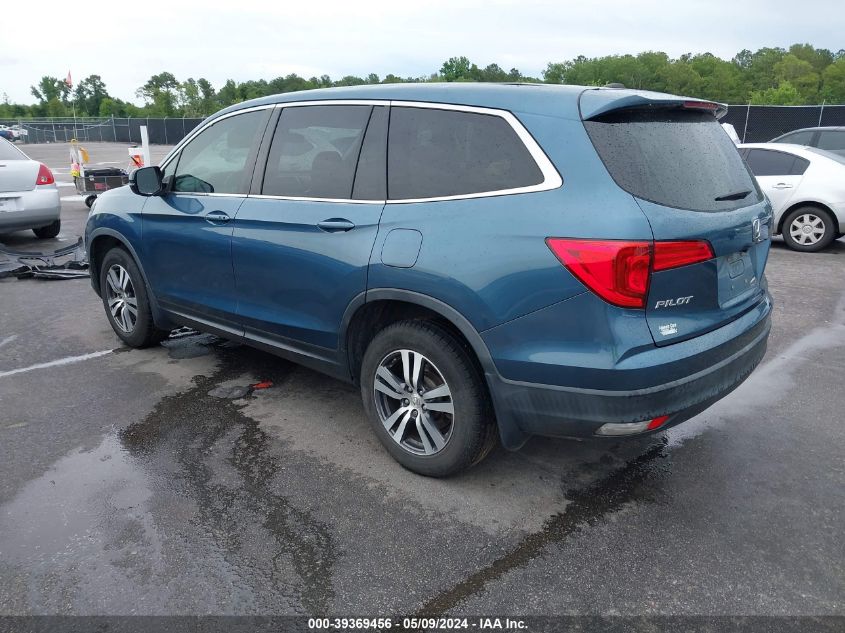 2018 Honda Pilot Ex VIN: 5FNYF5H35JB032636 Lot: 39369456