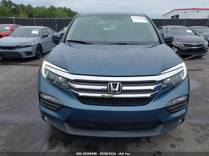 2018 Honda Pilot Ex VIN: 5FNYF5H35JB032636 Lot: 39369456