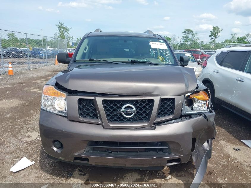 2015 Nissan Armada Sv VIN: 5N1AA0ND1FN601583 Lot: 39369467