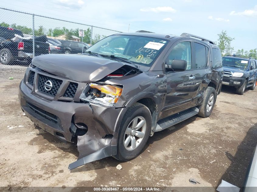 2015 Nissan Armada Sv VIN: 5N1AA0ND1FN601583 Lot: 39369467