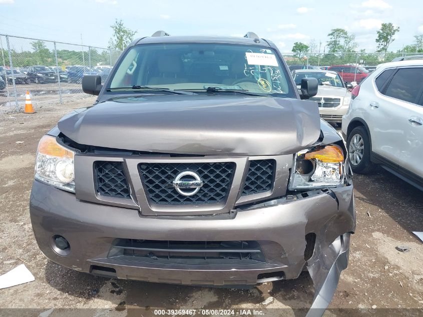 2015 Nissan Armada Sv VIN: 5N1AA0ND1FN601583 Lot: 39369467