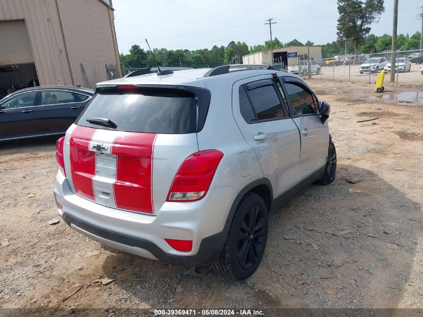 VIN KL7CJPSM1NB547189 2022 CHEVROLET TRAX 1LT