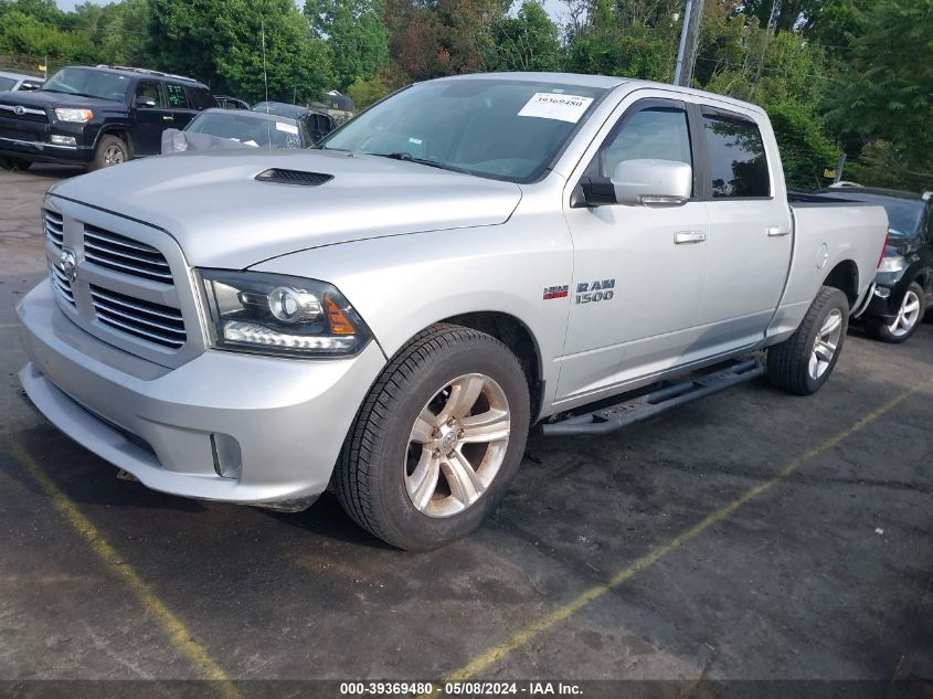 2016 Ram 1500 Sport VIN: 1C6RR7UT6GS349972 Lot: 39369480