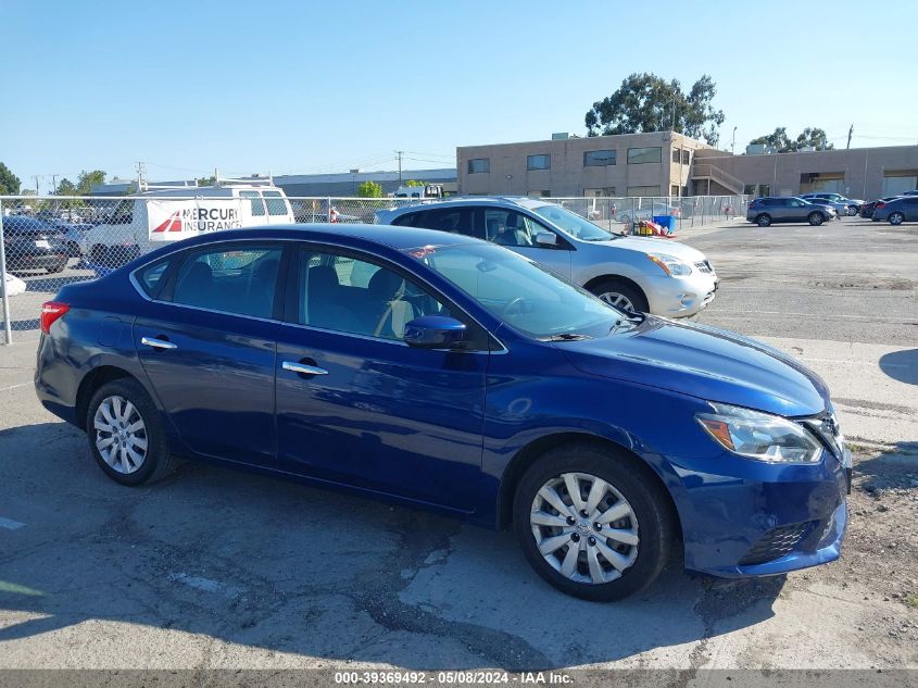 2019 NISSAN SENTRA S/SV/SR/SL - 3N1AB7AP5KY267018