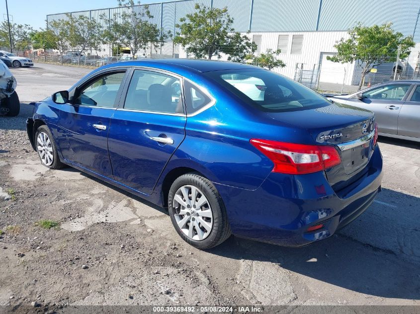 2019 Nissan Sentra S VIN: 3N1AB7AP5KY267018 Lot: 39369492