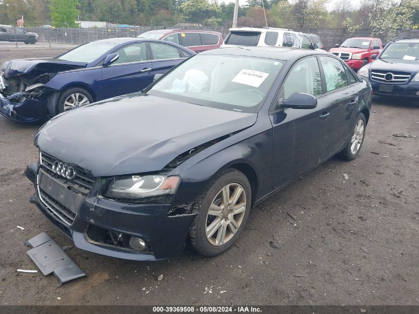 2011 Audi A4 2.0T Premium VIN: WAUBFAFLXBN052351 Lot: 39369508