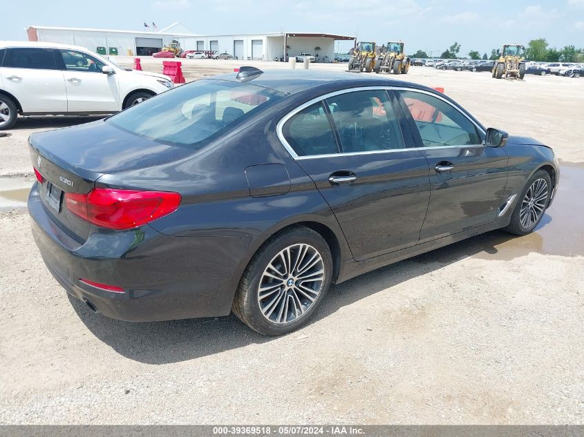 2018 BMW 530I VIN: WBAJA5C52JWA38317 Lot: 39369518