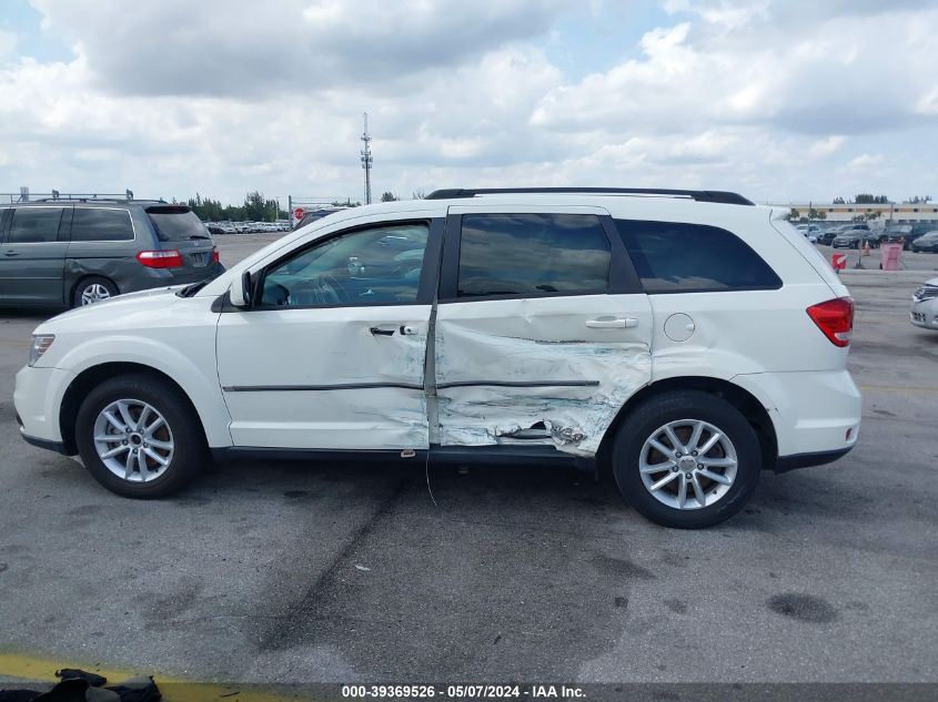 2014 Dodge Journey Sxt VIN: 3C4PDCBG2ET126885 Lot: 39369526