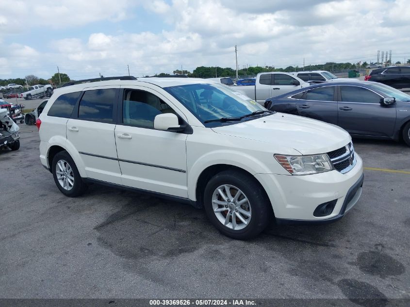 2014 Dodge Journey Sxt VIN: 3C4PDCBG2ET126885 Lot: 39369526