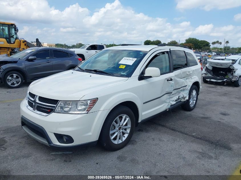 2014 Dodge Journey Sxt VIN: 3C4PDCBG2ET126885 Lot: 39369526