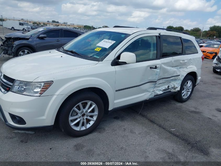 2014 Dodge Journey Sxt VIN: 3C4PDCBG2ET126885 Lot: 39369526