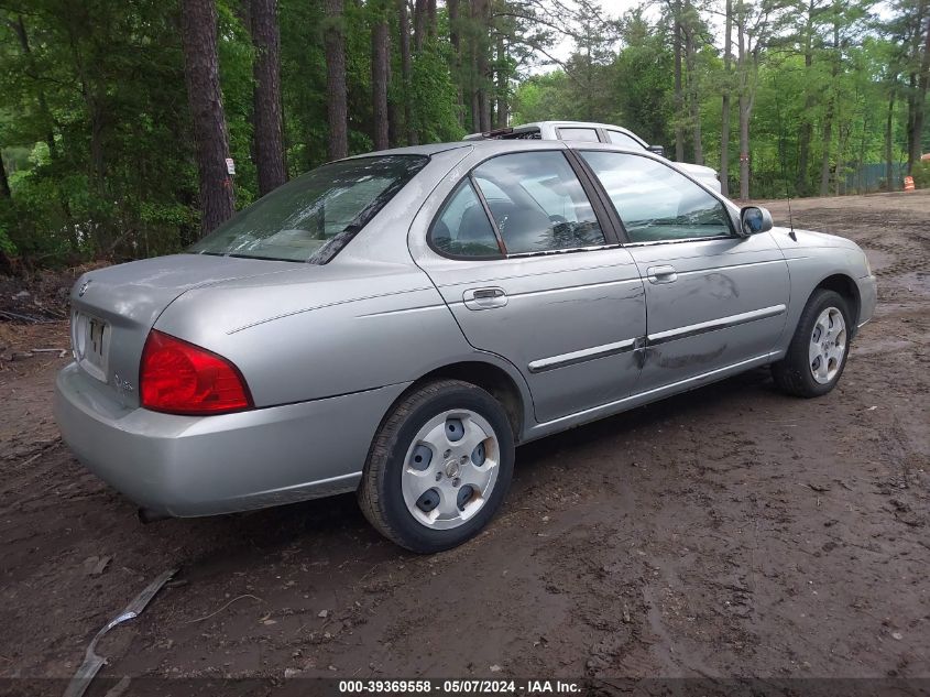 2004 Nissan Sentra 1.8S VIN: 3N1CB51D94L460291 Lot: 39369558