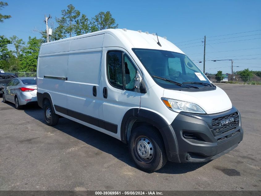 2023 Ram Promaster 2500 High Roof 159 Wb VIN: 3C6LRVDG1PE595943 Lot: 39369561