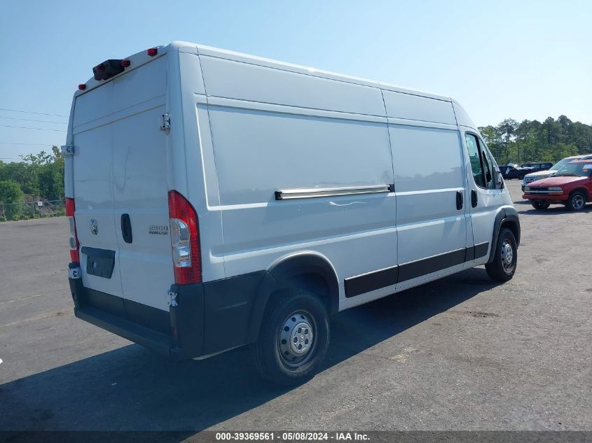 2023 Ram Promaster 2500 High Roof 159 Wb VIN: 3C6LRVDG1PE595943 Lot: 39369561