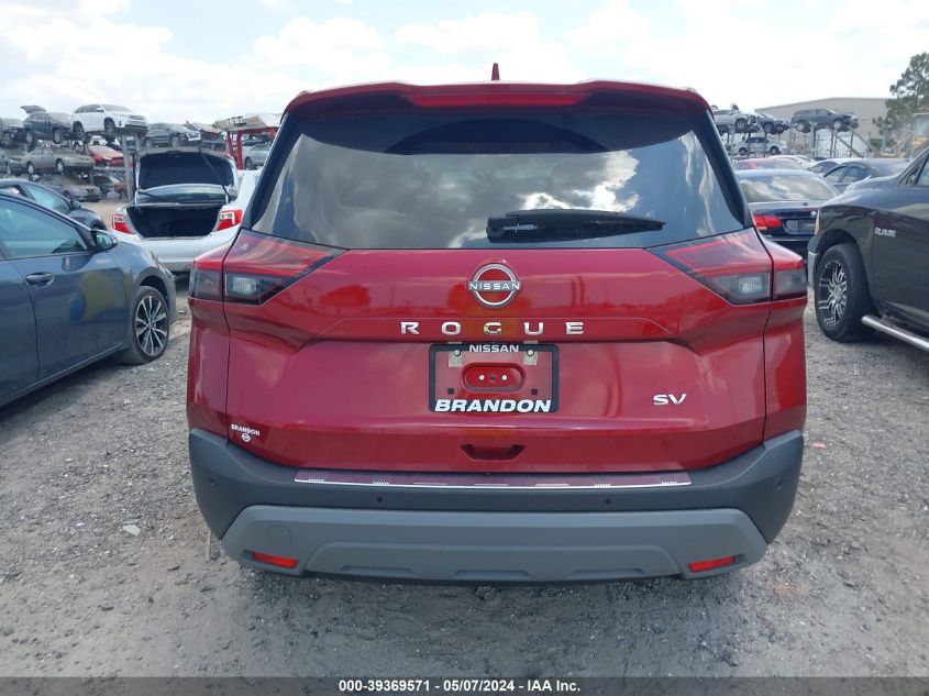 2023 Nissan Rogue Sv Fwd VIN: 5N1BT3BA2PC773113 Lot: 39369571