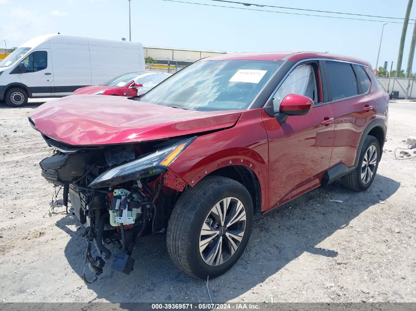 2023 Nissan Rogue Sv Fwd VIN: 5N1BT3BA2PC773113 Lot: 39369571