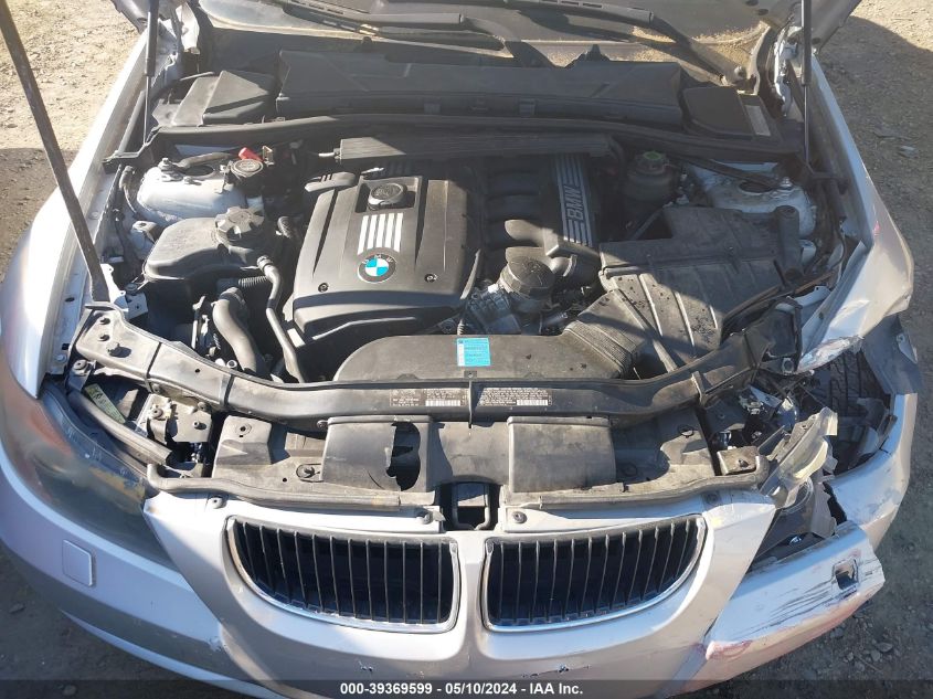 2008 BMW 328Xi VIN: WBAVC73598KX91526 Lot: 39369599