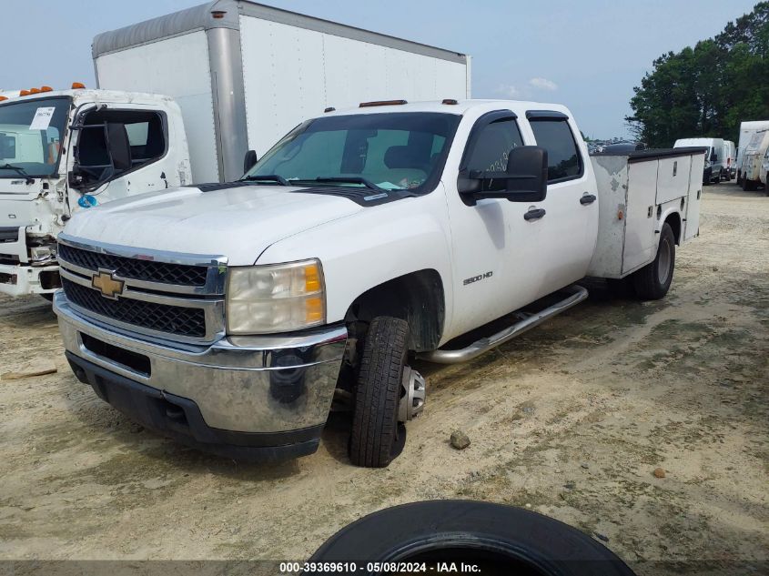 2011 Chevrolet Silverado 3500Hd Chassis Work Truck VIN: 1GB4CZCL3BF149297 Lot: 39369610