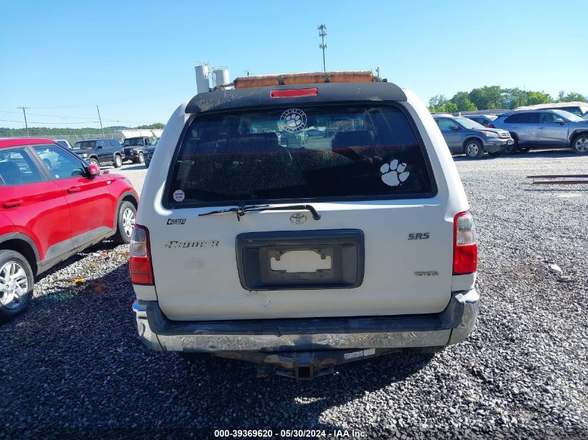 2001 Toyota 4Runner Sr5 V6 VIN: JT3GN86R010182812 Lot: 39369620