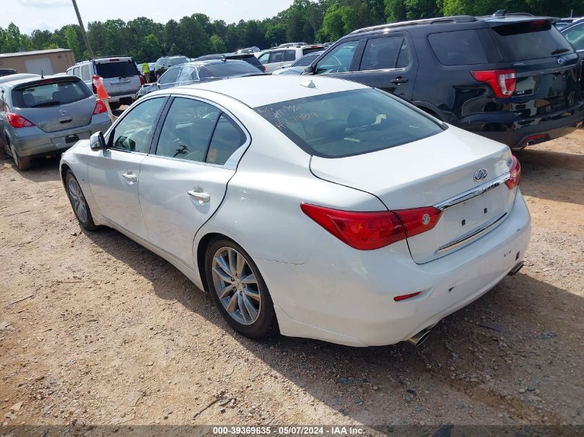 2014 Infiniti Q50 Premium VIN: JN1BV7AP3EM679814 Lot: 39369635