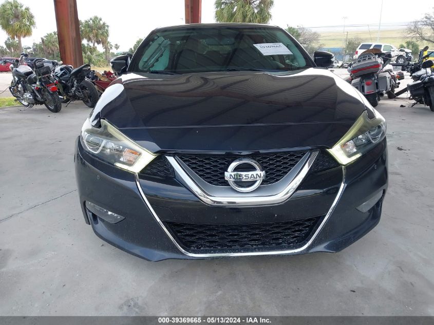 2016 Nissan Maxima 3.5 Sr VIN: 1N4AA6APXGC390121 Lot: 39369665