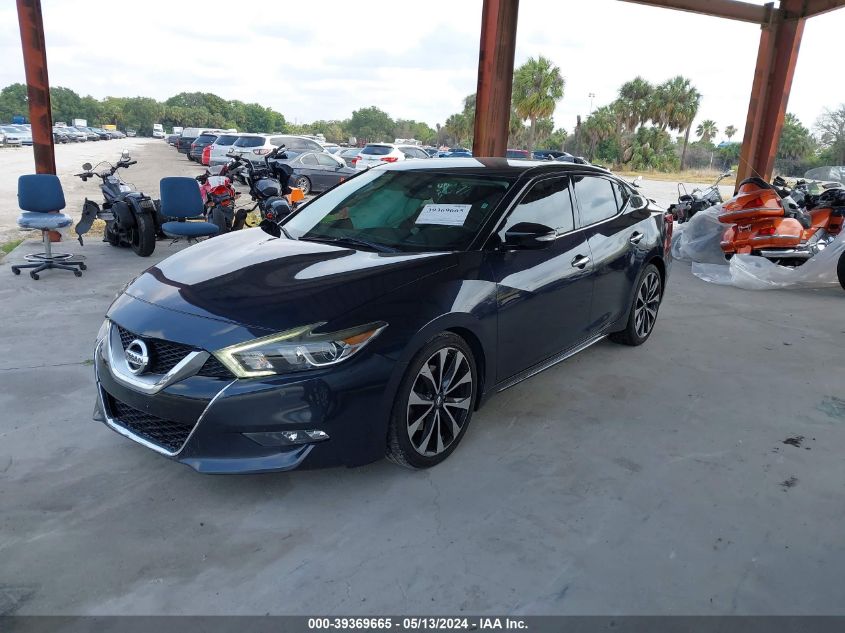 2016 Nissan Maxima 3.5 Sr VIN: 1N4AA6APXGC390121 Lot: 39369665