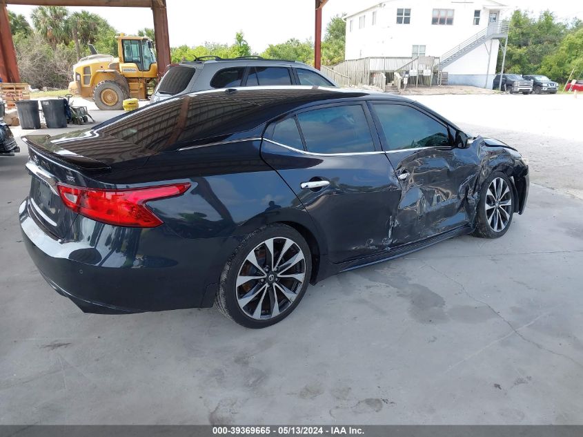 2016 Nissan Maxima 3.5 Sr VIN: 1N4AA6APXGC390121 Lot: 39369665