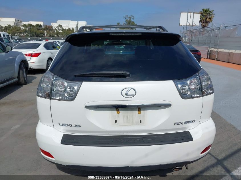 2007 Lexus Rx 350 VIN: 2T2GK31U17C004713 Lot: 39369674