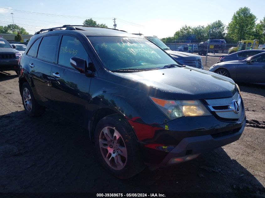 2008 Acura Mdx Technology Package VIN: 2HNYD28388H529859 Lot: 39369675