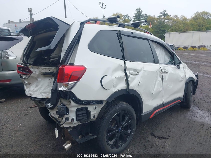 VIN JF2SKAPC0KH481012 2019 SUBARU FORESTER SPORT