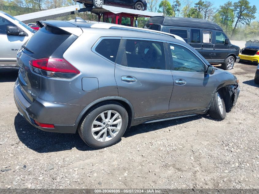 2020 Nissan Rogue Sv Intelligent Awd VIN: KNMAT2MV5LP520882 Lot: 39369695