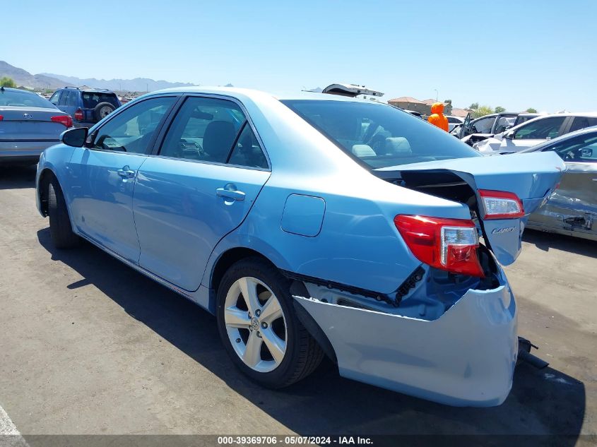 2012 Toyota Camry Le VIN: 4T4BF1FK2CR206490 Lot: 39369706