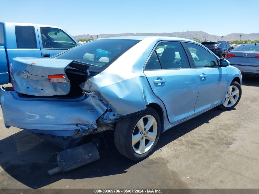 2012 Toyota Camry Le VIN: 4T4BF1FK2CR206490 Lot: 39369706