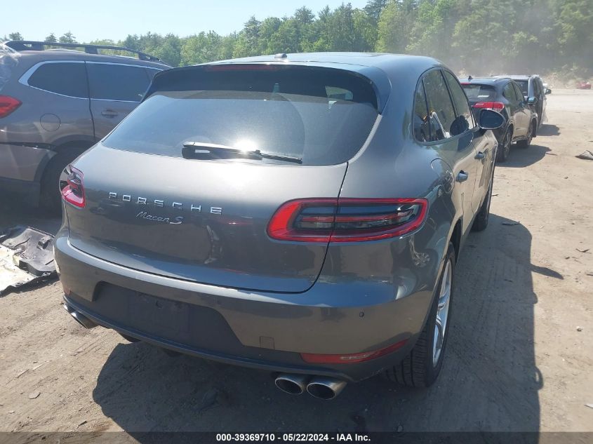 2015 Porsche Macan S VIN: WP1AB2A53FLB58195 Lot: 39369710