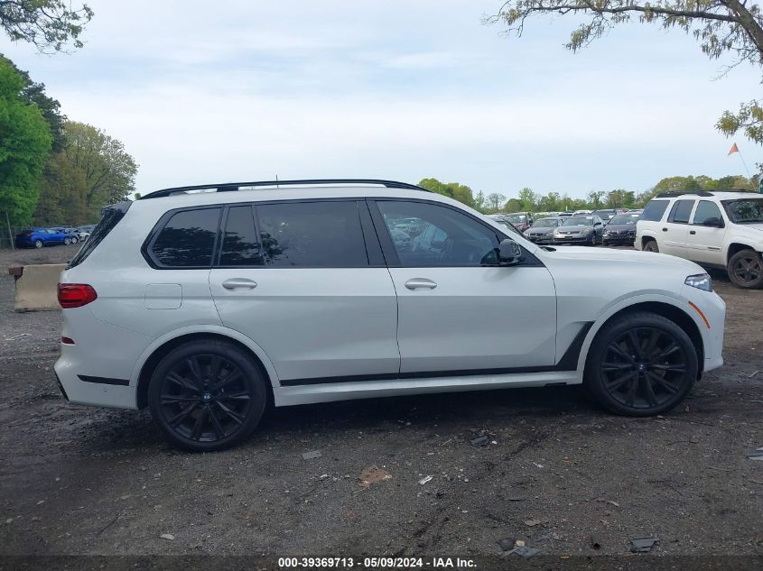 2020 BMW X7 M50I VIN: 5UXCX6C03L9B69275 Lot: 39369713