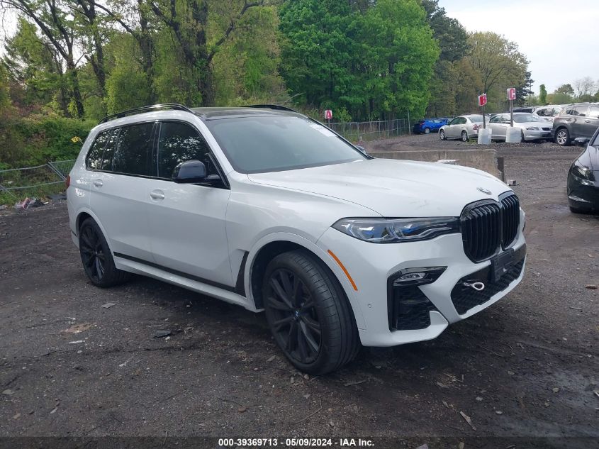 2020 BMW X7 M50I VIN: 5UXCX6C03L9B69275 Lot: 39369713