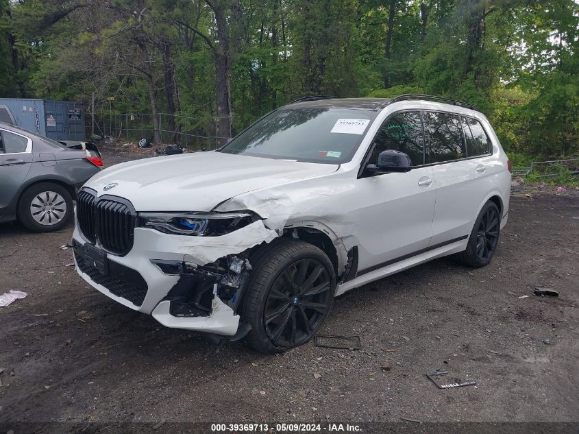 2020 BMW X7 M50I VIN: 5UXCX6C03L9B69275 Lot: 39369713