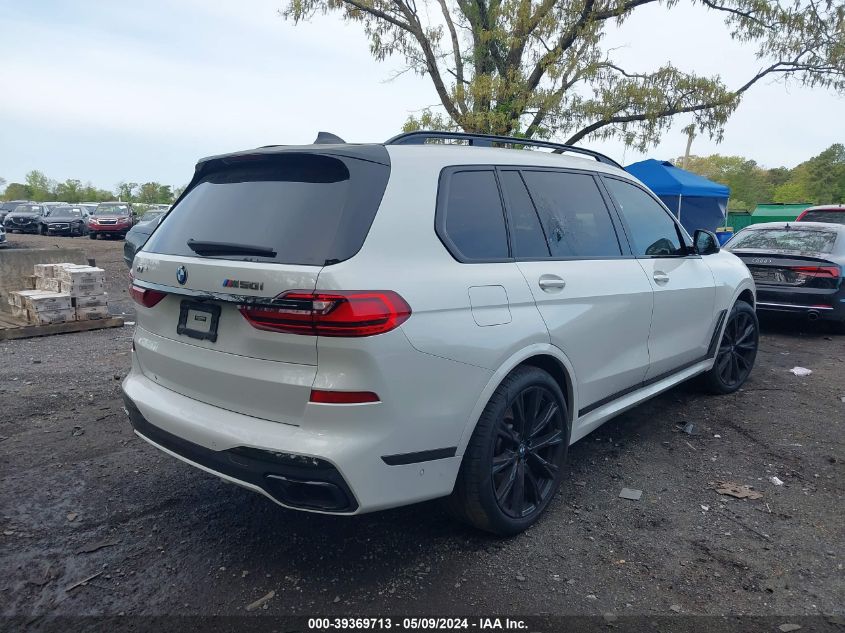 2020 BMW X7 M50I VIN: 5UXCX6C03L9B69275 Lot: 39369713