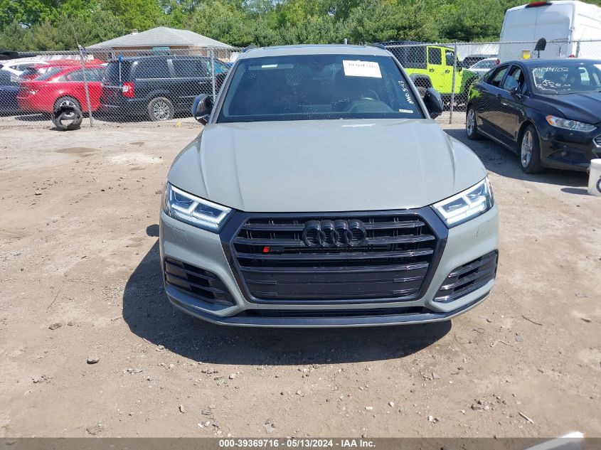 2019 Audi Sq5 3.0T Premium VIN: WA1B4AFY9K2068007 Lot: 39369716