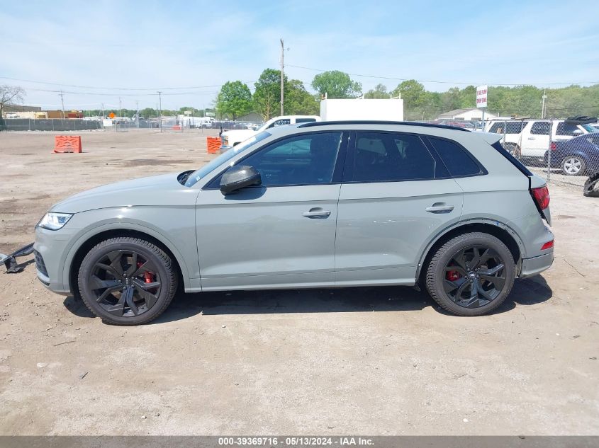 2019 Audi Sq5 3.0T Premium VIN: WA1B4AFY9K2068007 Lot: 39369716