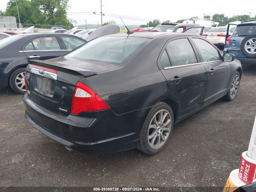 2012 Ford Fusion Sel VIN: 3FAHP0JG4CR254508 Lot: 39369720