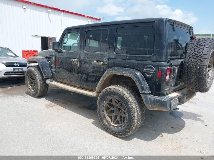 2018 Jeep Wrangler Unlimited Sahara VIN: 1C4HJXEGXJW321945 Lot: 39369726