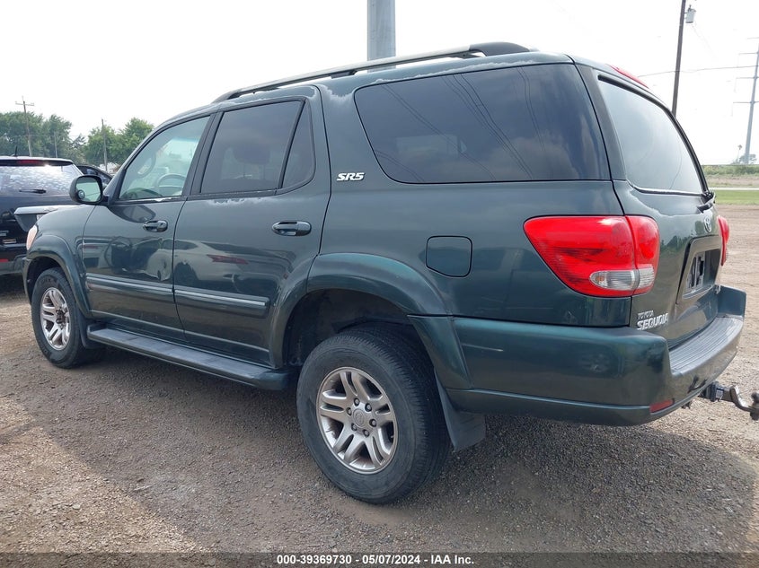 2006 Toyota Sequoia Sr5 V8 VIN: 5TDZT34A96S264794 Lot: 39369730