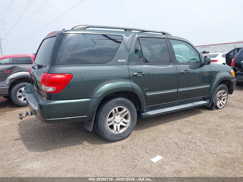 2006 Toyota Sequoia Sr5 V8 VIN: 5TDZT34A96S264794 Lot: 39369730