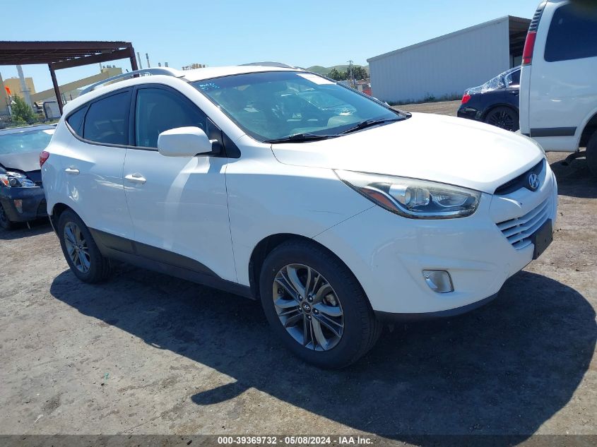 2015 Hyundai Tucson Se VIN: KM8JUCAG1FU096997 Lot: 39369732