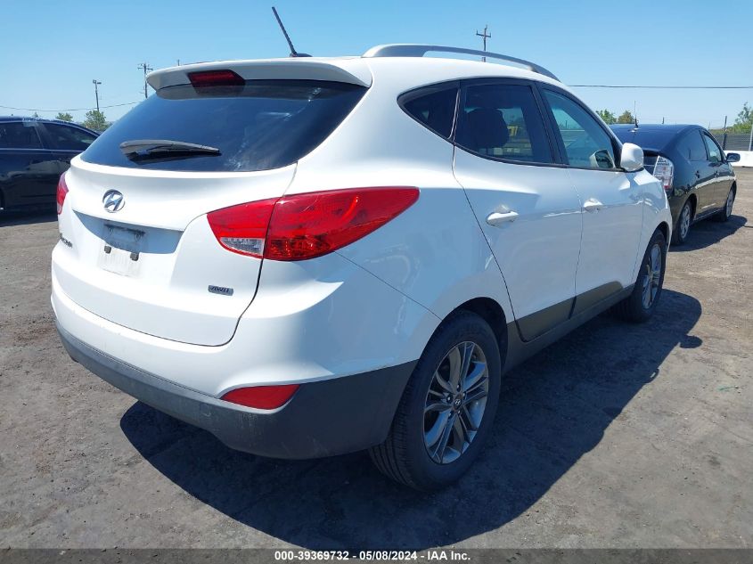 2015 Hyundai Tucson Se VIN: KM8JUCAG1FU096997 Lot: 39369732