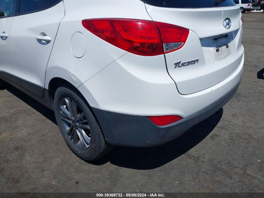 2015 Hyundai Tucson Se VIN: KM8JUCAG1FU096997 Lot: 39369732