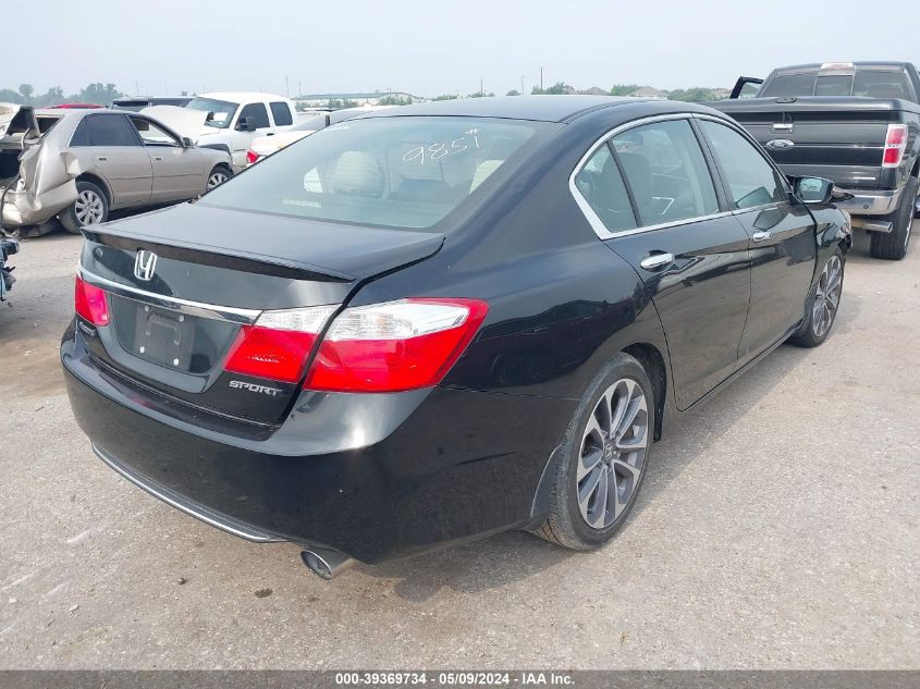 2014 Honda Accord Sport VIN: 1HGCR2F54EA269851 Lot: 39369734