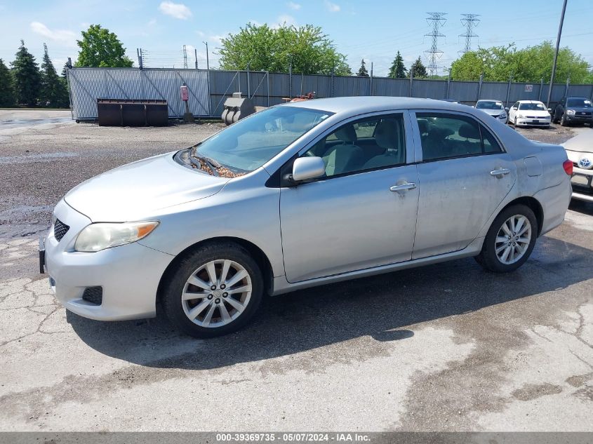 2009 Toyota Corolla Le VIN: JTDBL40E89J053331 Lot: 39369735