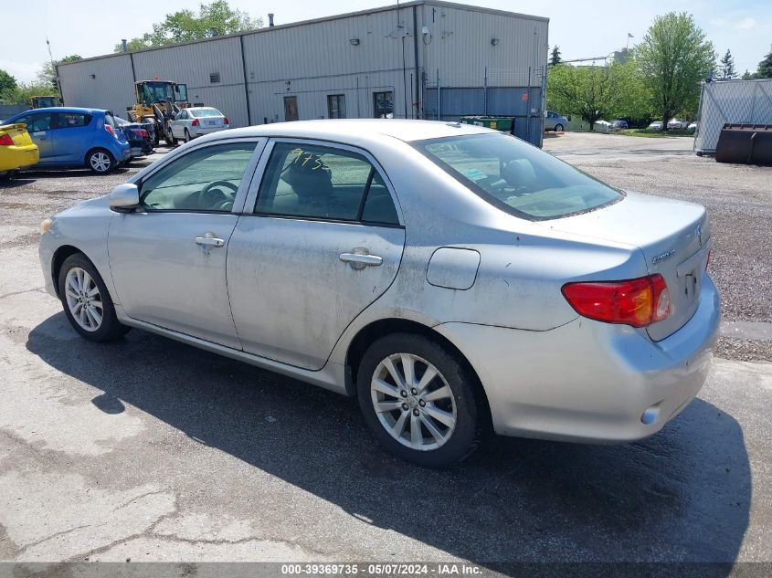 2009 Toyota Corolla Le VIN: JTDBL40E89J053331 Lot: 39369735